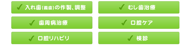 訪問診療でできる治療